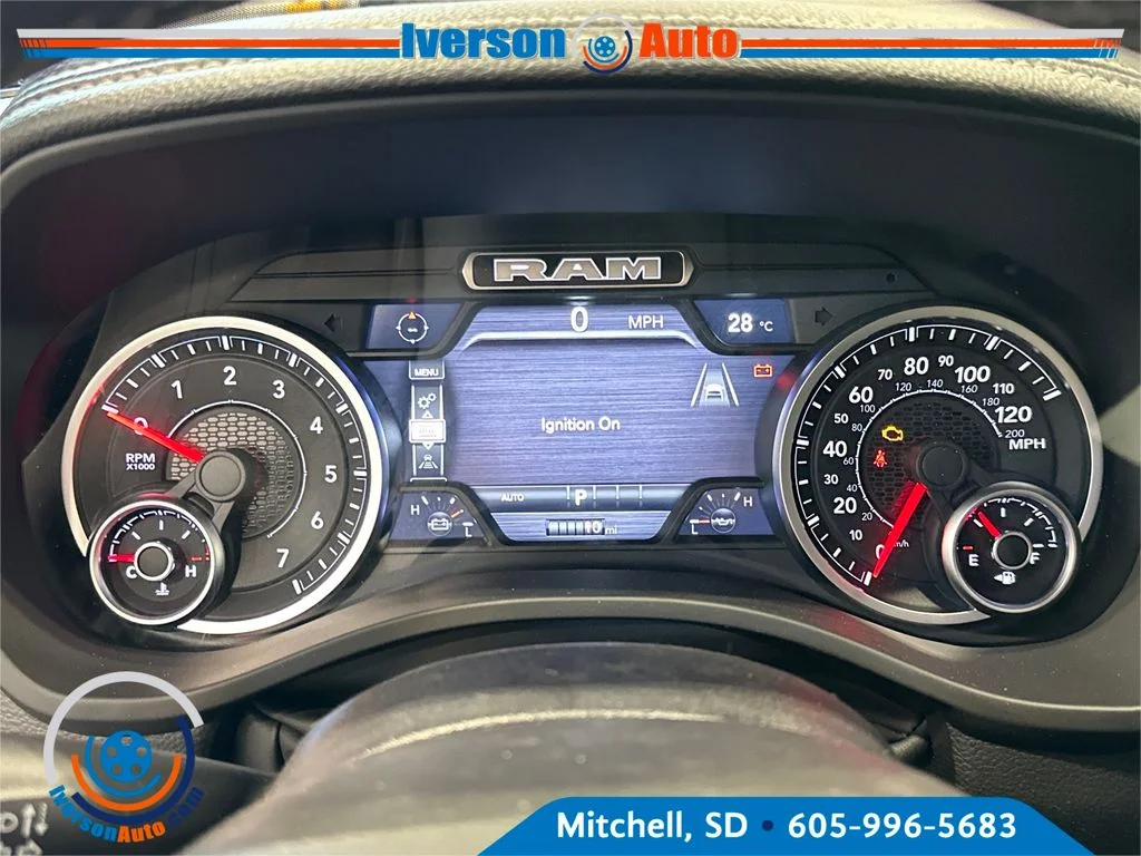 New 2026 Forged Blue Metallic Exterior Paint RAM Laramie image 17