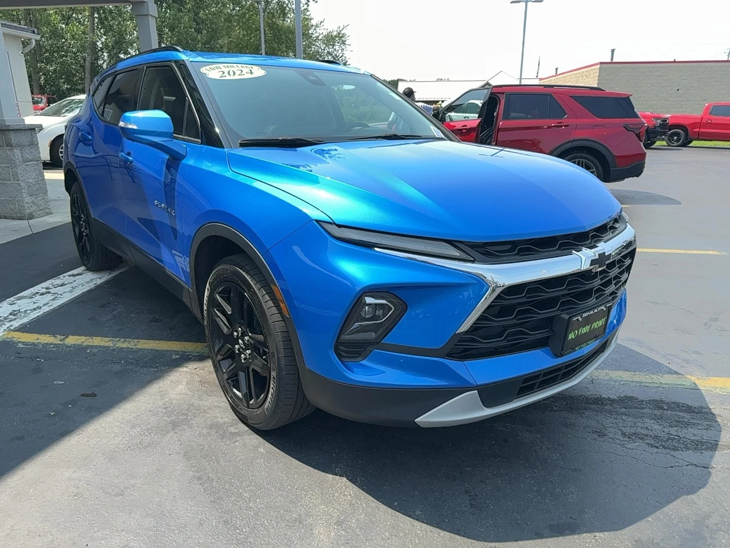 Used 2024 Riptide Blue Metallic Chevrolet LT image 8