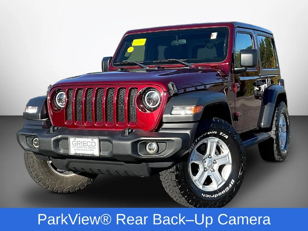 Used 2022 Snazzberry Pearlcoat Jeep Sport S image 3