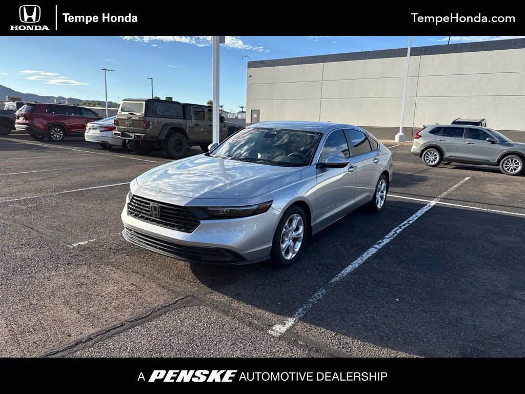 Used 2024 Solar Silver Metallic Honda LX image 1