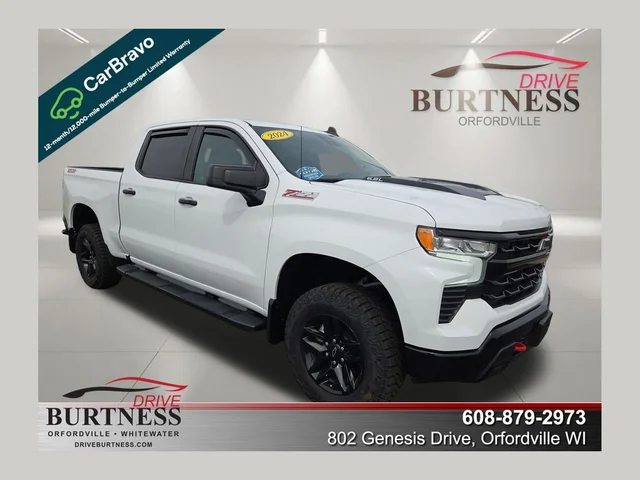 Certified Pre-Owned 2024 Chevrolet Silverado 1500 LT Trail Boss 4WD 4D Crew Cab