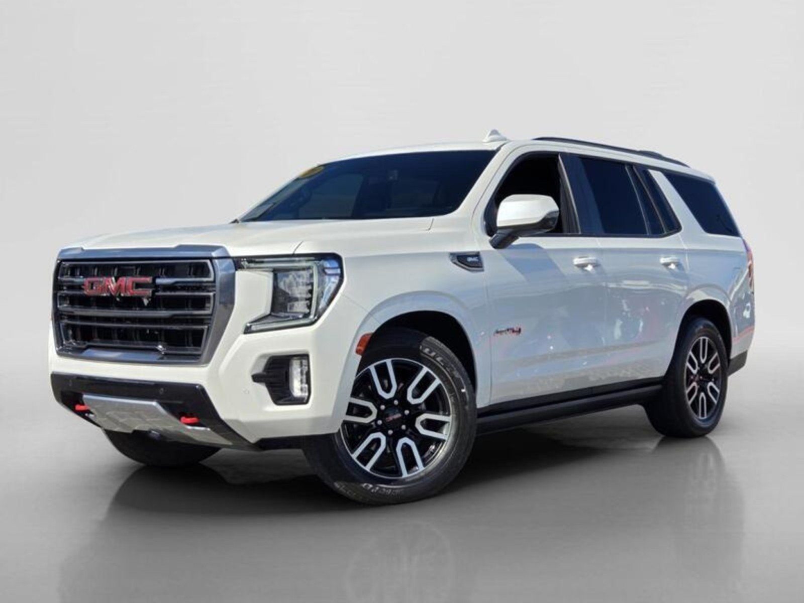 Used 2021 White Frost Tricoat GMC AT4 image 1