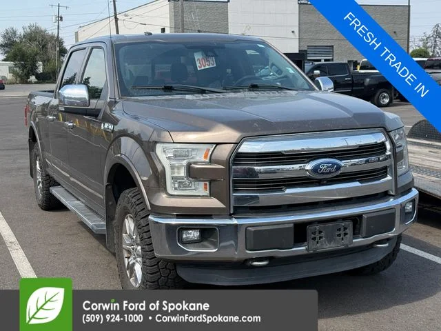 Used 2015 Beige Ford Lariat image 1