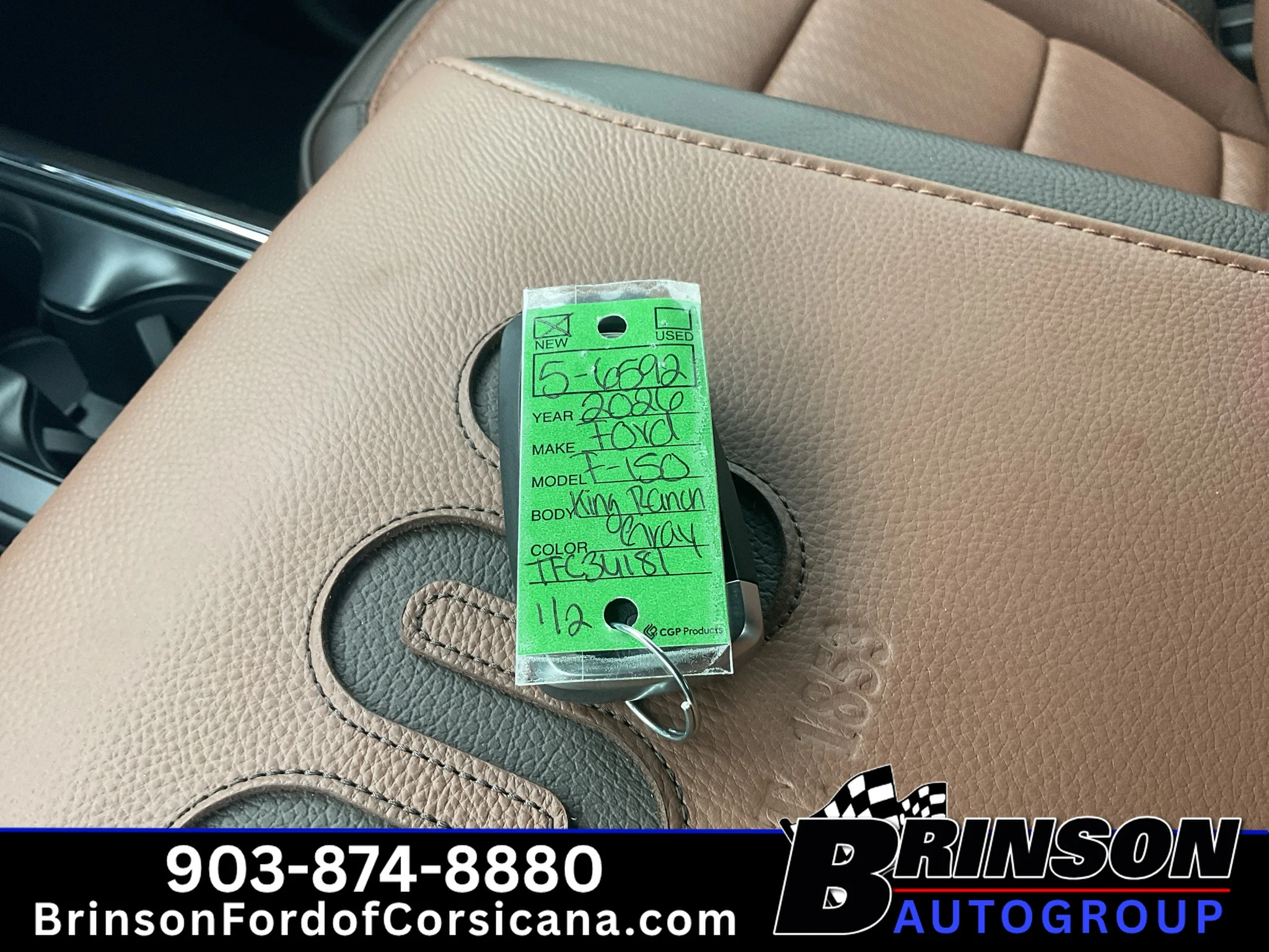 New 2026 Carbonized Gray Metallic Ford King Ranch® image 24