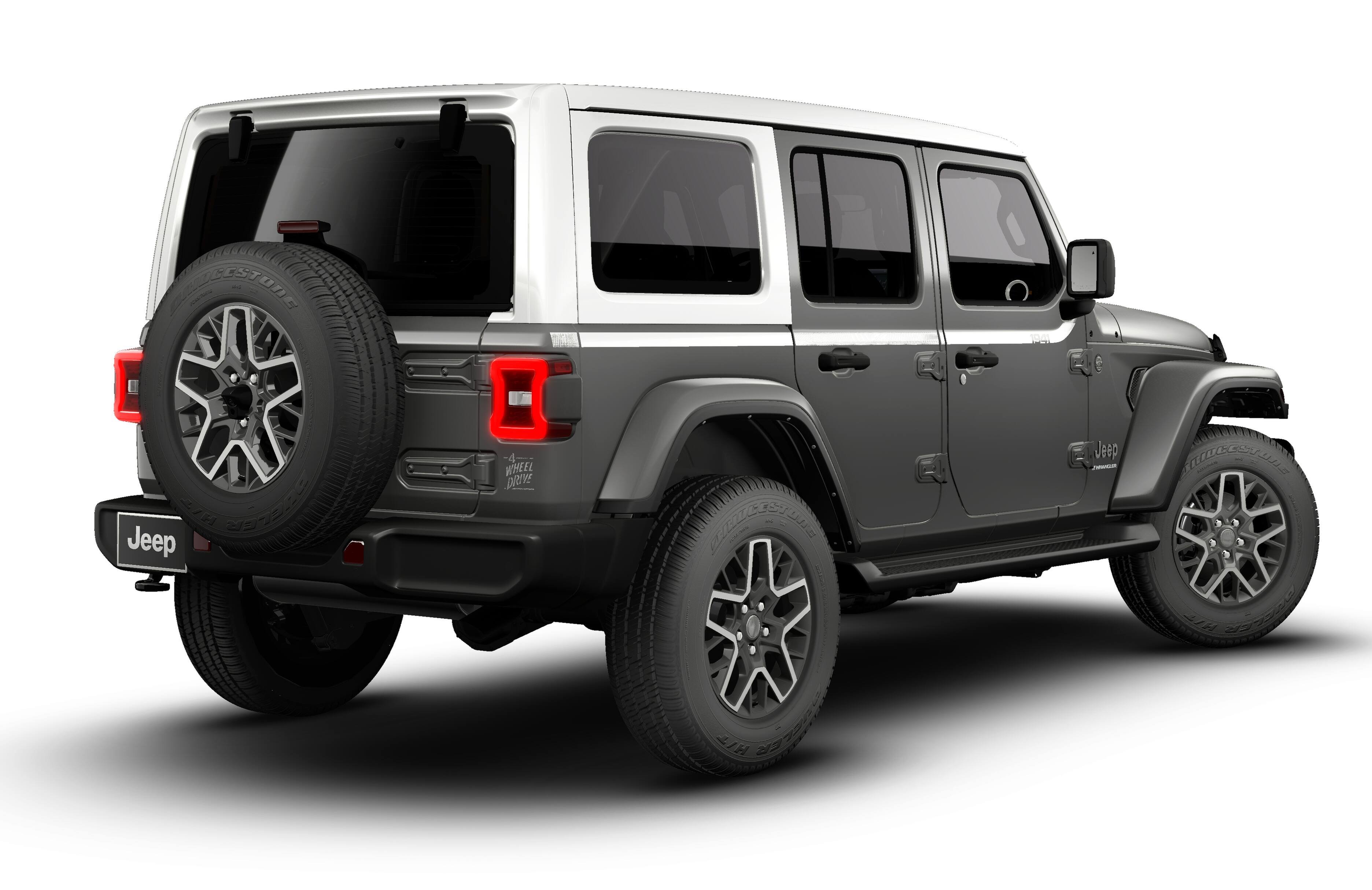 New 2026 Granite Crystal Metallic Clear-Coat Exterior Paint Jeep Sahara image 2