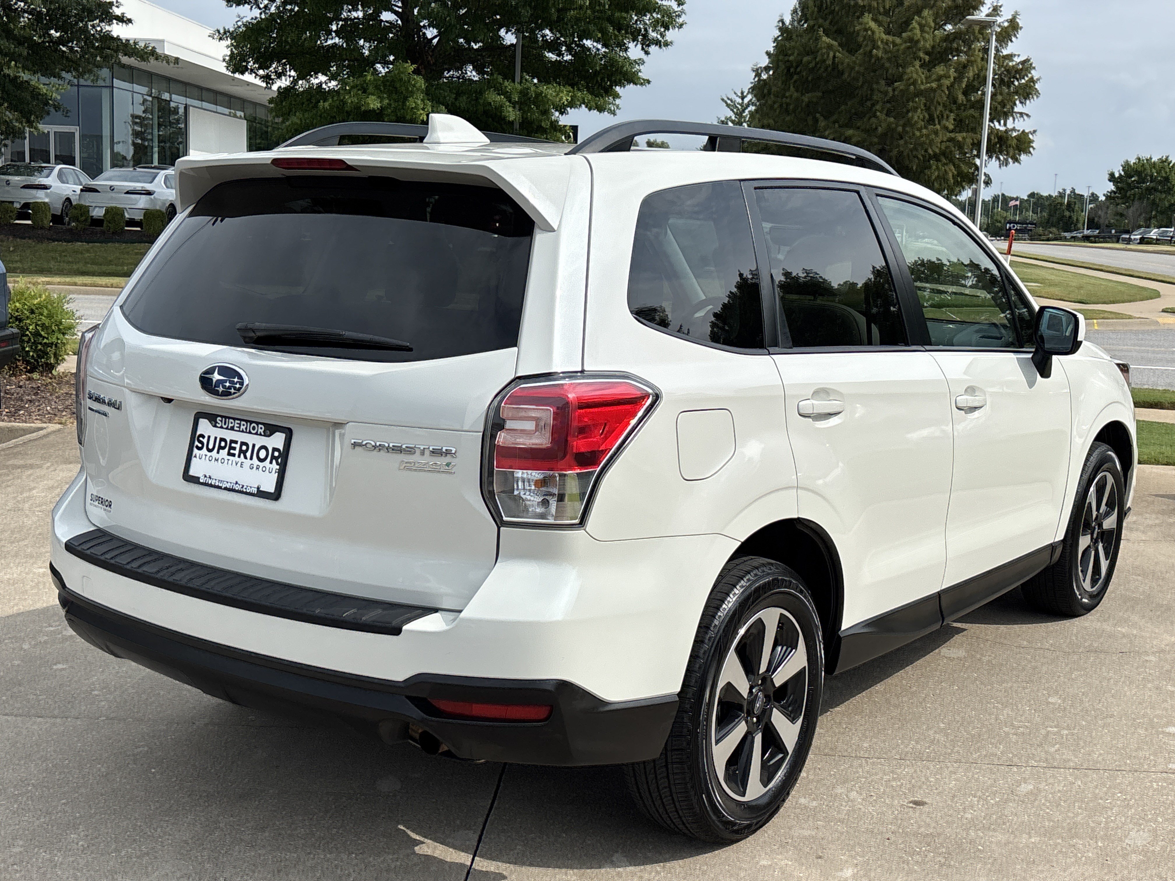 Used 2017 Crystal White Pearl Subaru 2.5i Premium AWD image 3