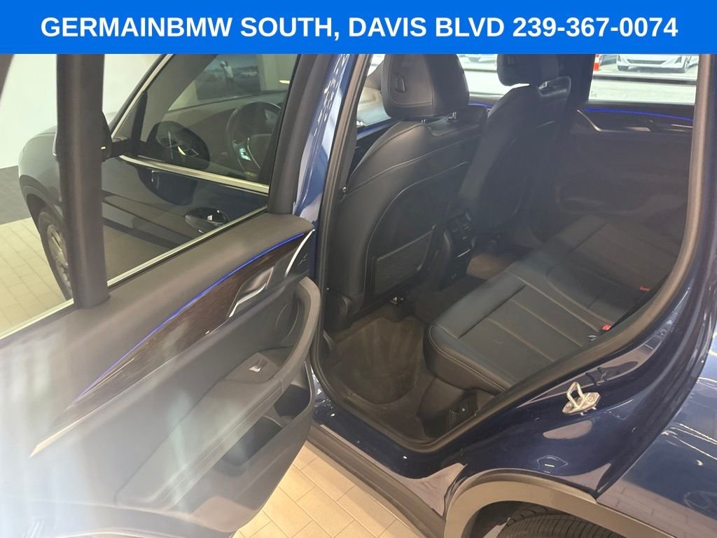 Certified Used 2022 Blue Metallic BMW sDrive30i image 36