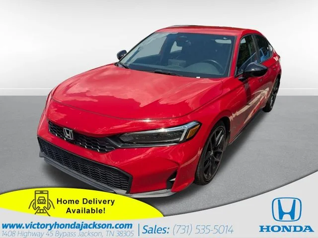 Certified Used 2025 Rallye Red Honda Sport image 1
