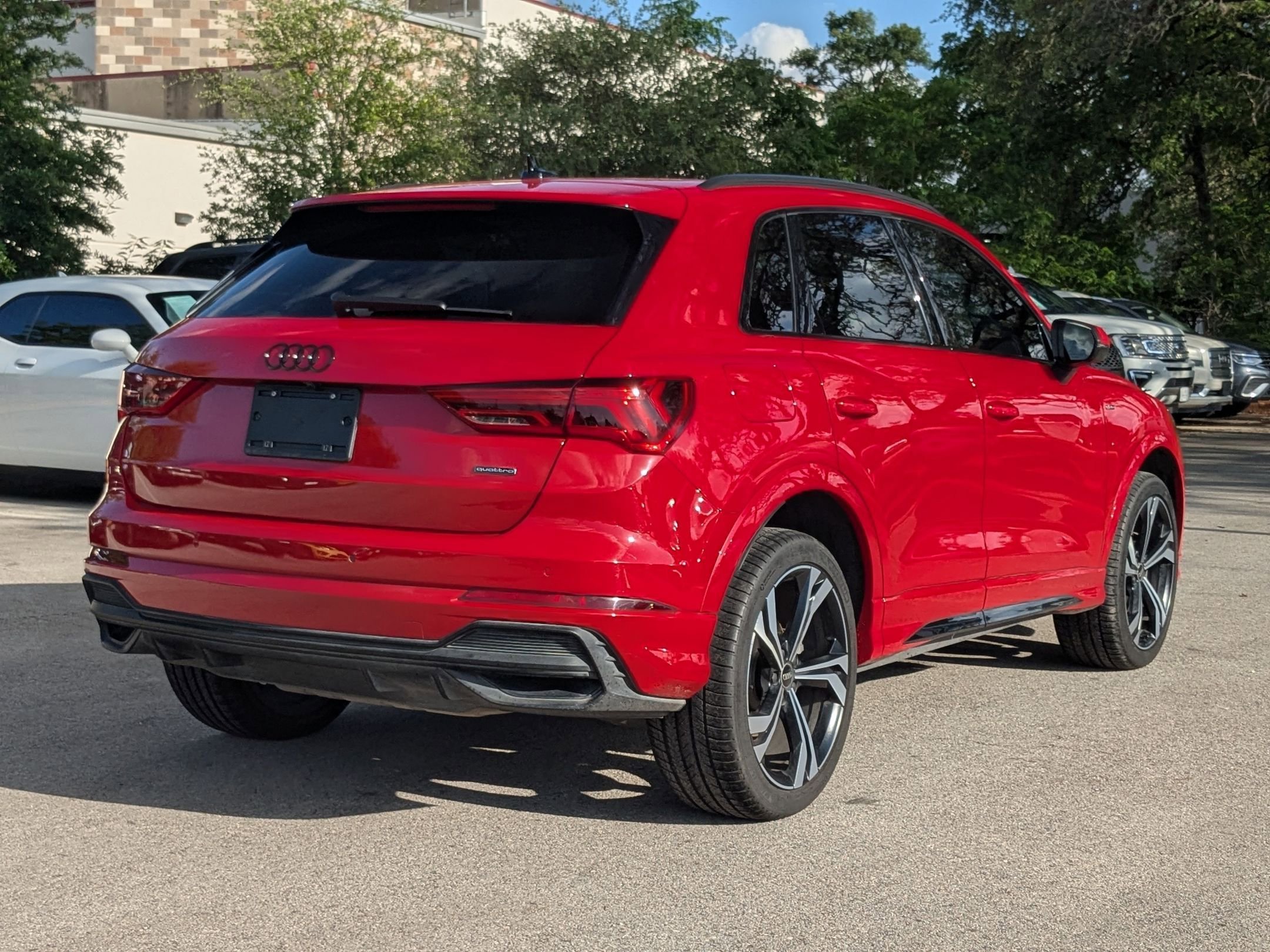 Used 2023 Red Audi S line Premium Plus image 3