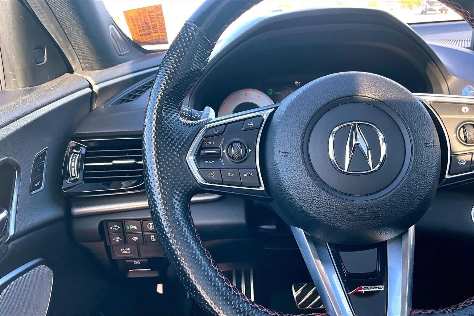 Used 2022 Performance Red Pearl Acura w/A-Spec Advance Package image 24