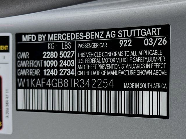 New 2026 Cirrus Silver Metallic Mercedes-Benz C 300 image 62