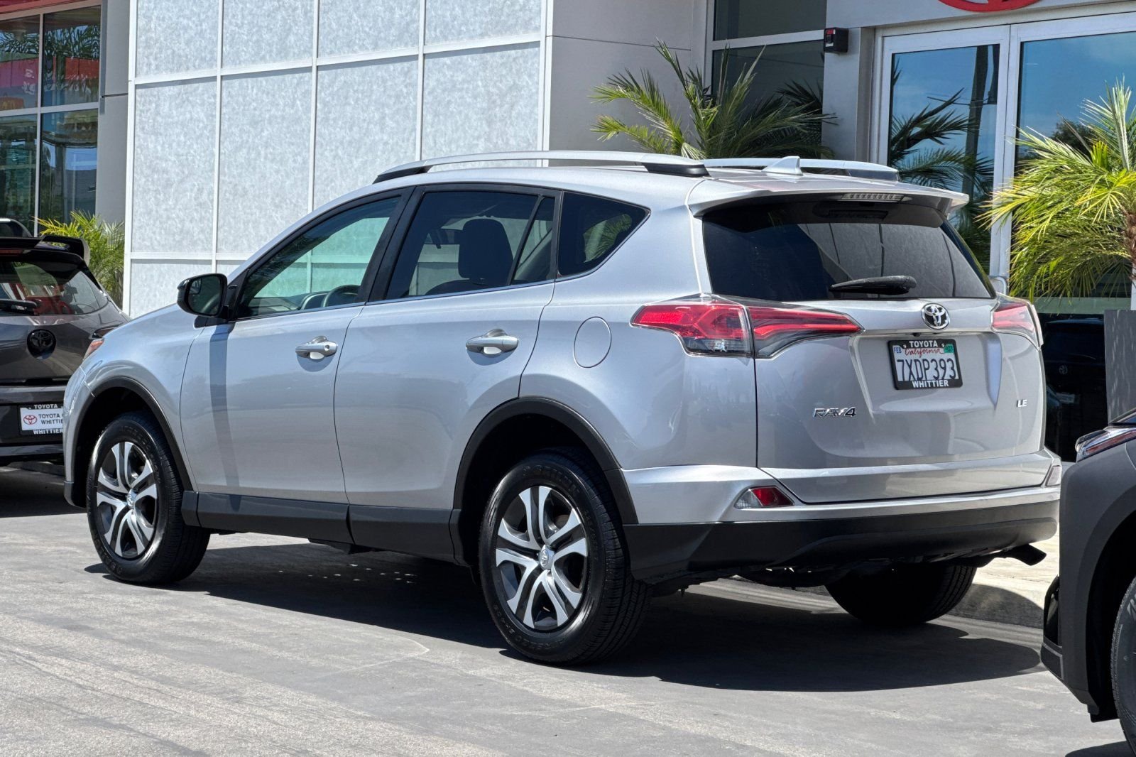 Certified Used 2017 Silver Toyota LE image 8