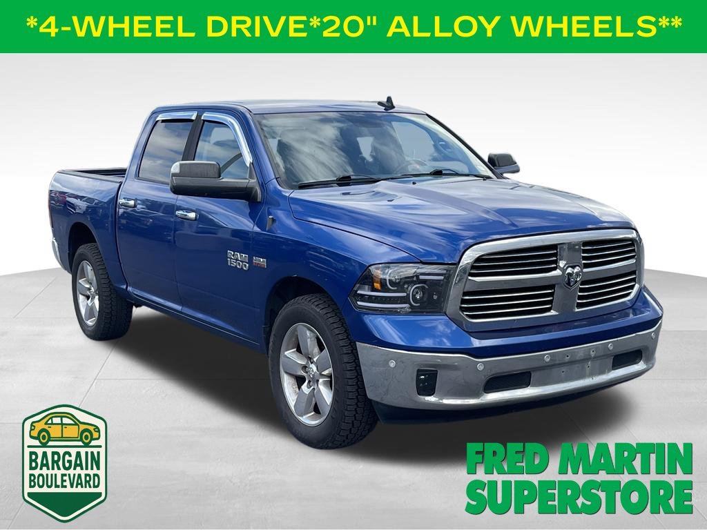 Used 2016 Blue Streak Pearlcoat RAM Big Horn image 1