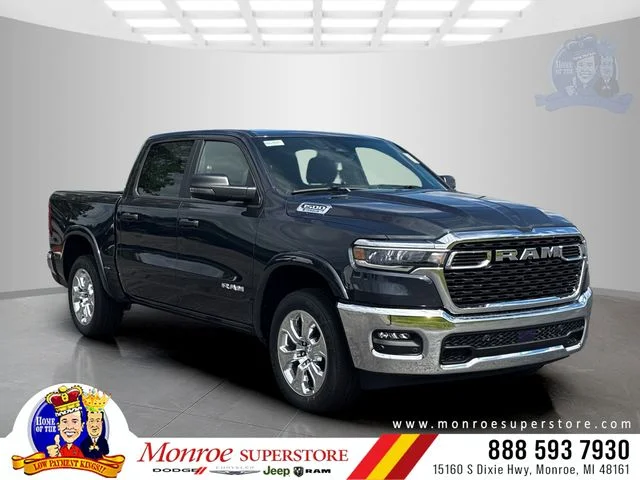 New 2026 Forged Blue Metallic Exterior Paint RAM BIG HORN image 1