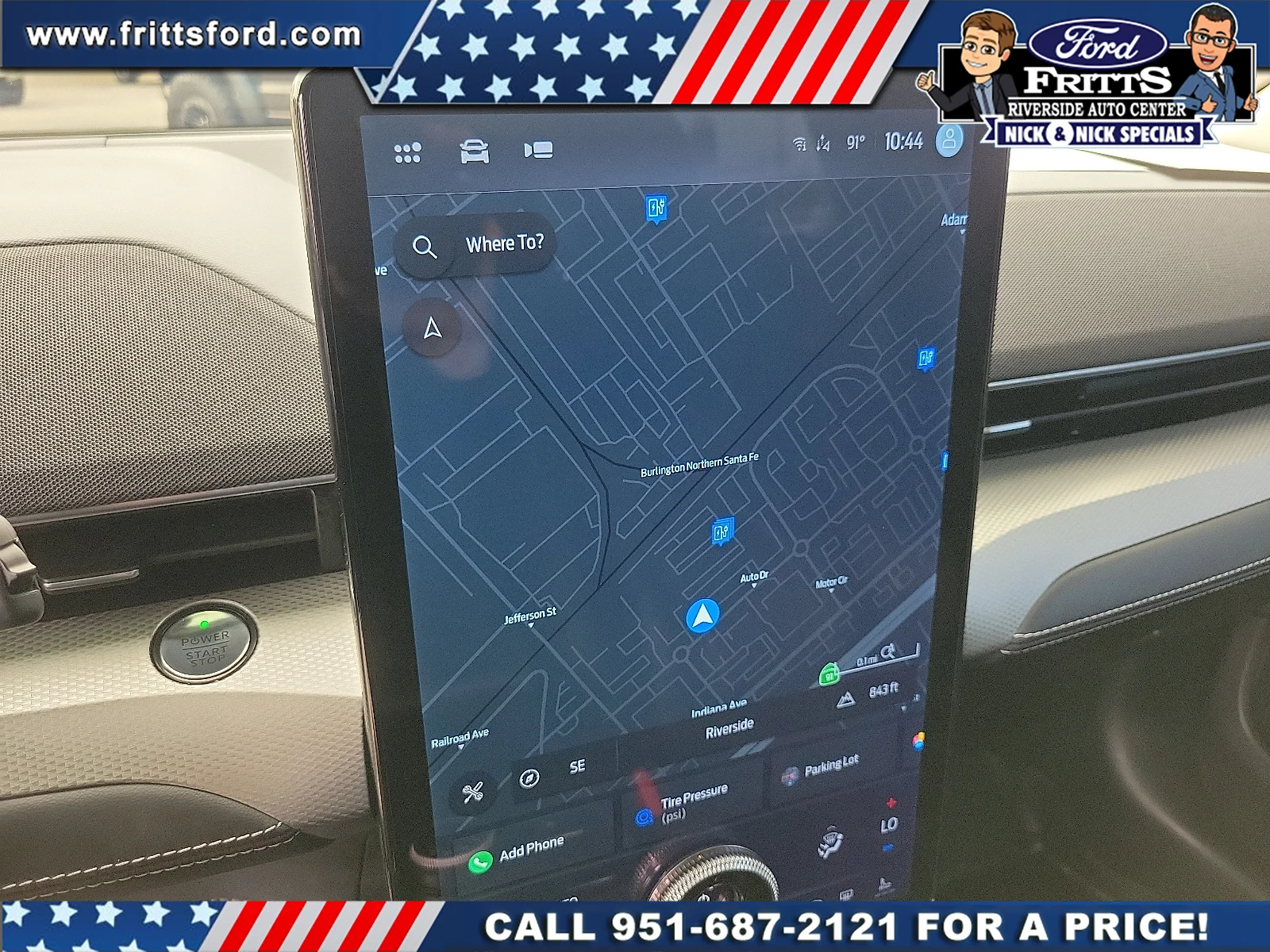Certified Used 2023 White Metallic Ford California Route 1 image 10