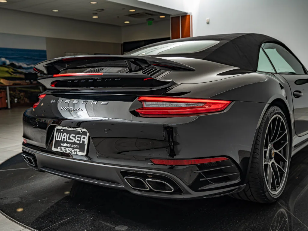 Used 2017 Black Porsche Turbo image 22