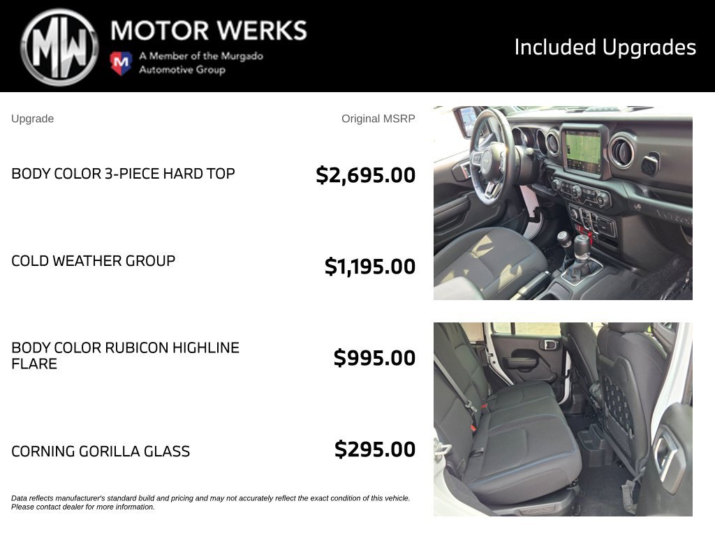Used 2022 White Jeep Unlimited Rubicon 4xe image 4