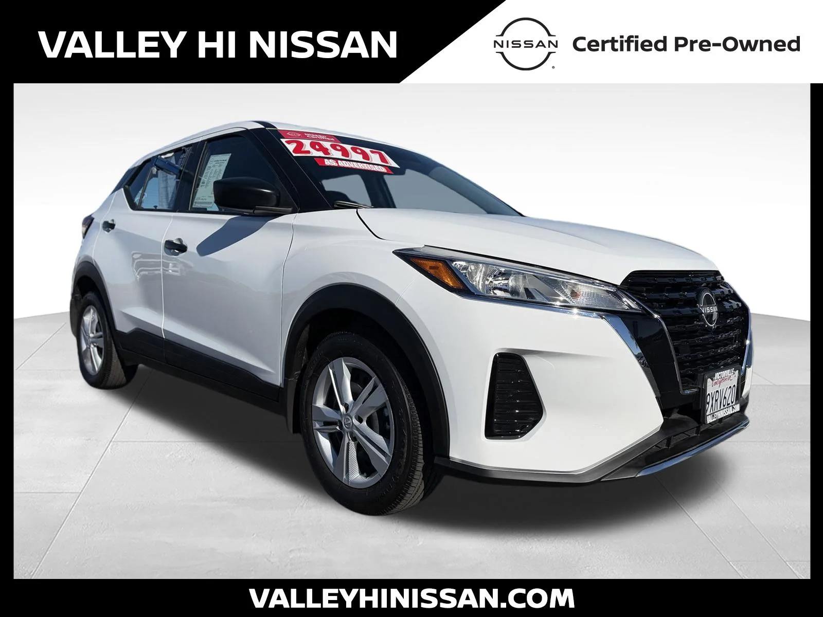 Certified Used 2025 White Nissan S image 1