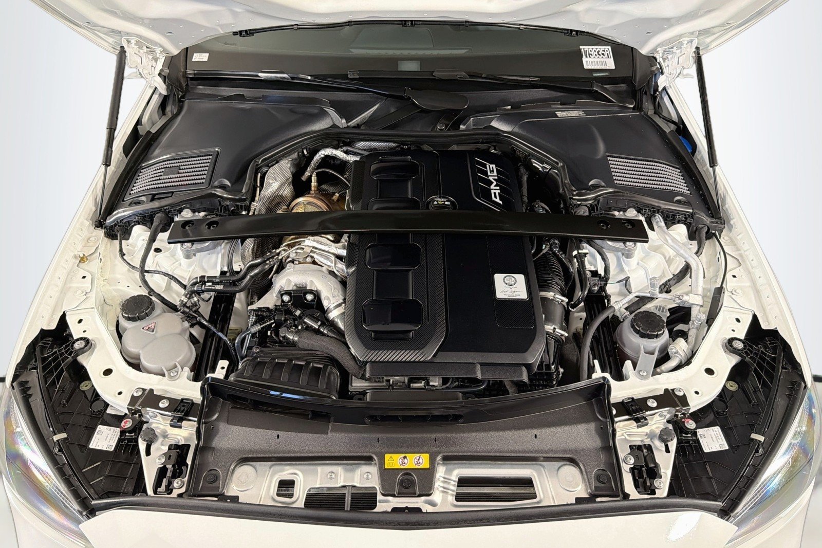 Certified Used 2024 Polar White Mercedes-Benz AMG® C 43 image 12