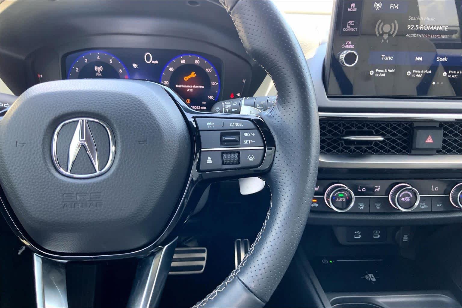 Used 2025 Platinum White Pearl Acura w/A-Spec Package image 25