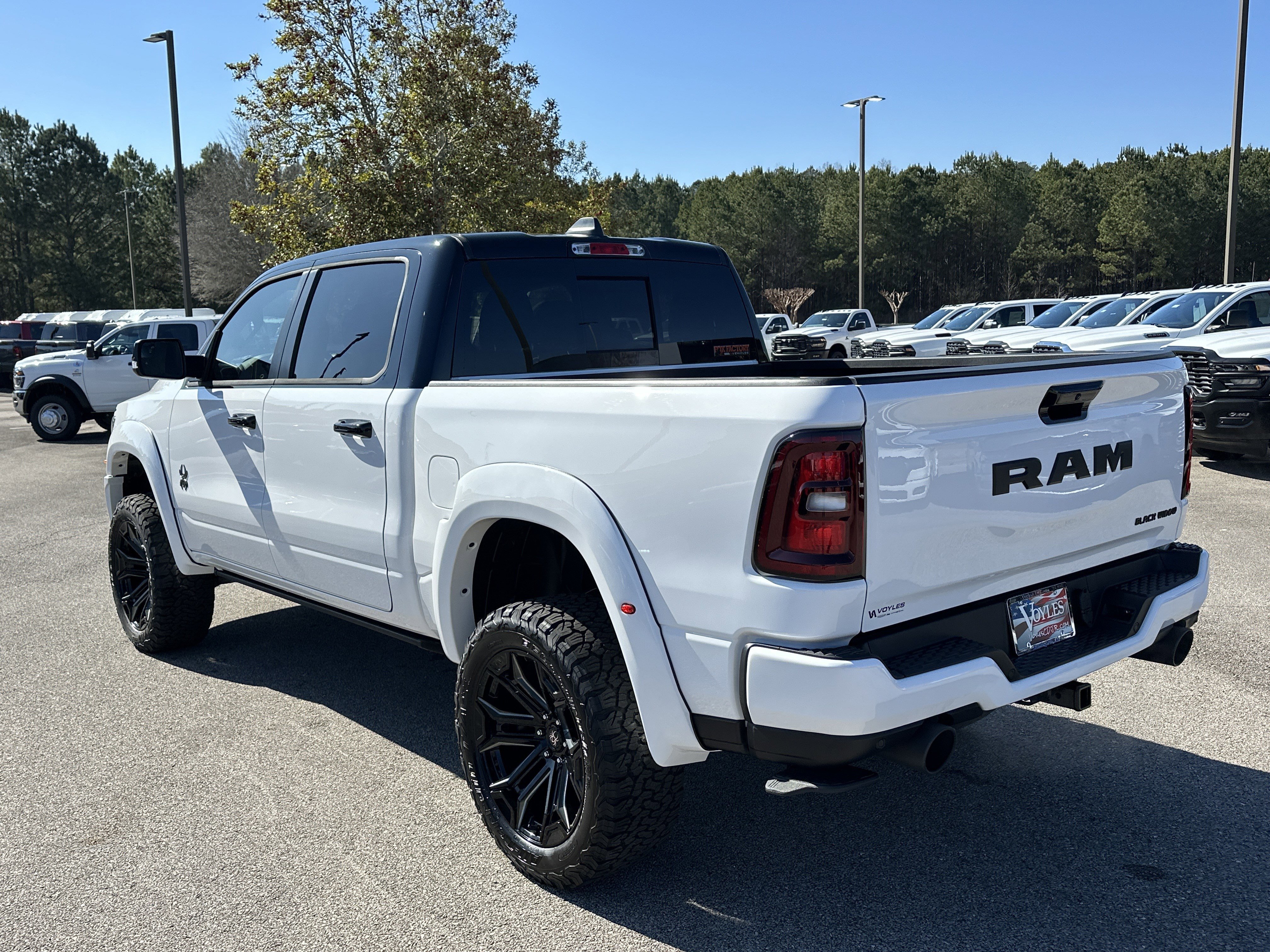 New 2026 Bright White Clear-Coat Exterior Paint RAM Big Horn/Lone Star image 5