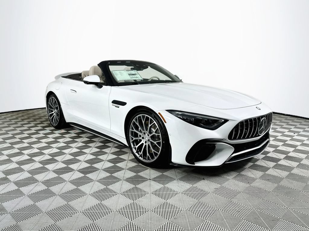 New 2027 MANUFAKTUR Moonlight White Metallic Mercedes-Benz SL 63 AMG® image 33