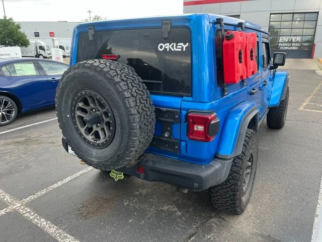 Used 2022 Blue Jeep Unlimited Rubicon 392 image 4