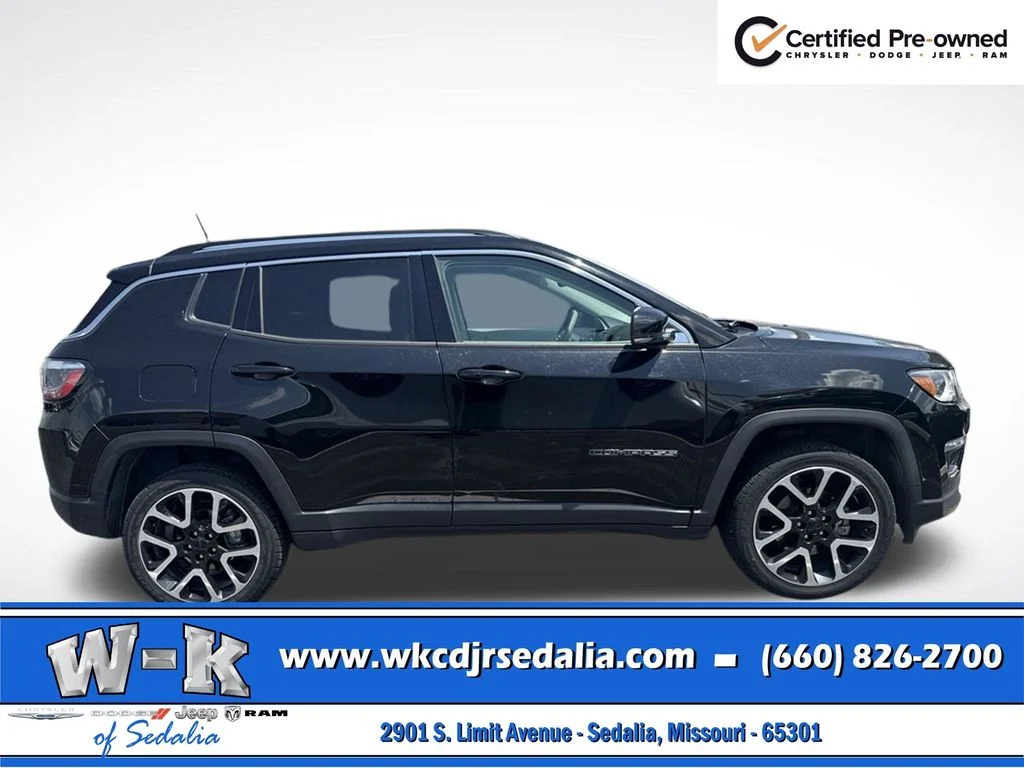Certified Used 2017 Black Jeep Limited image 5
