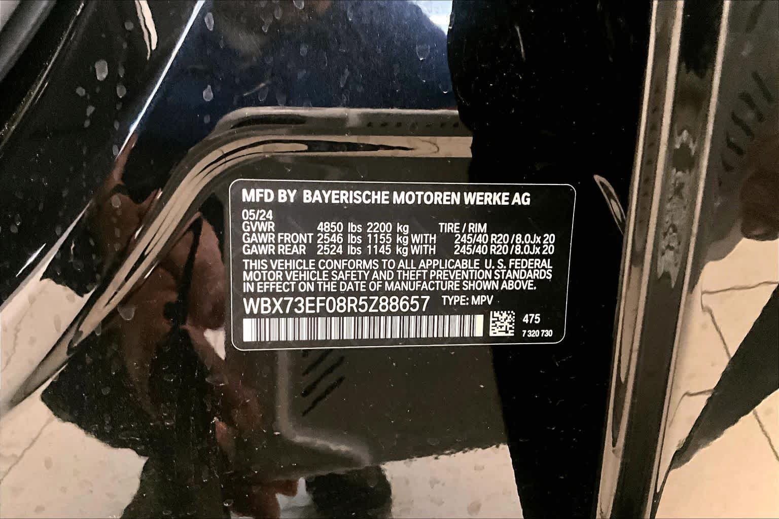 Used 2024 Black Sapphire Metallic BMW xDrive28i image 31