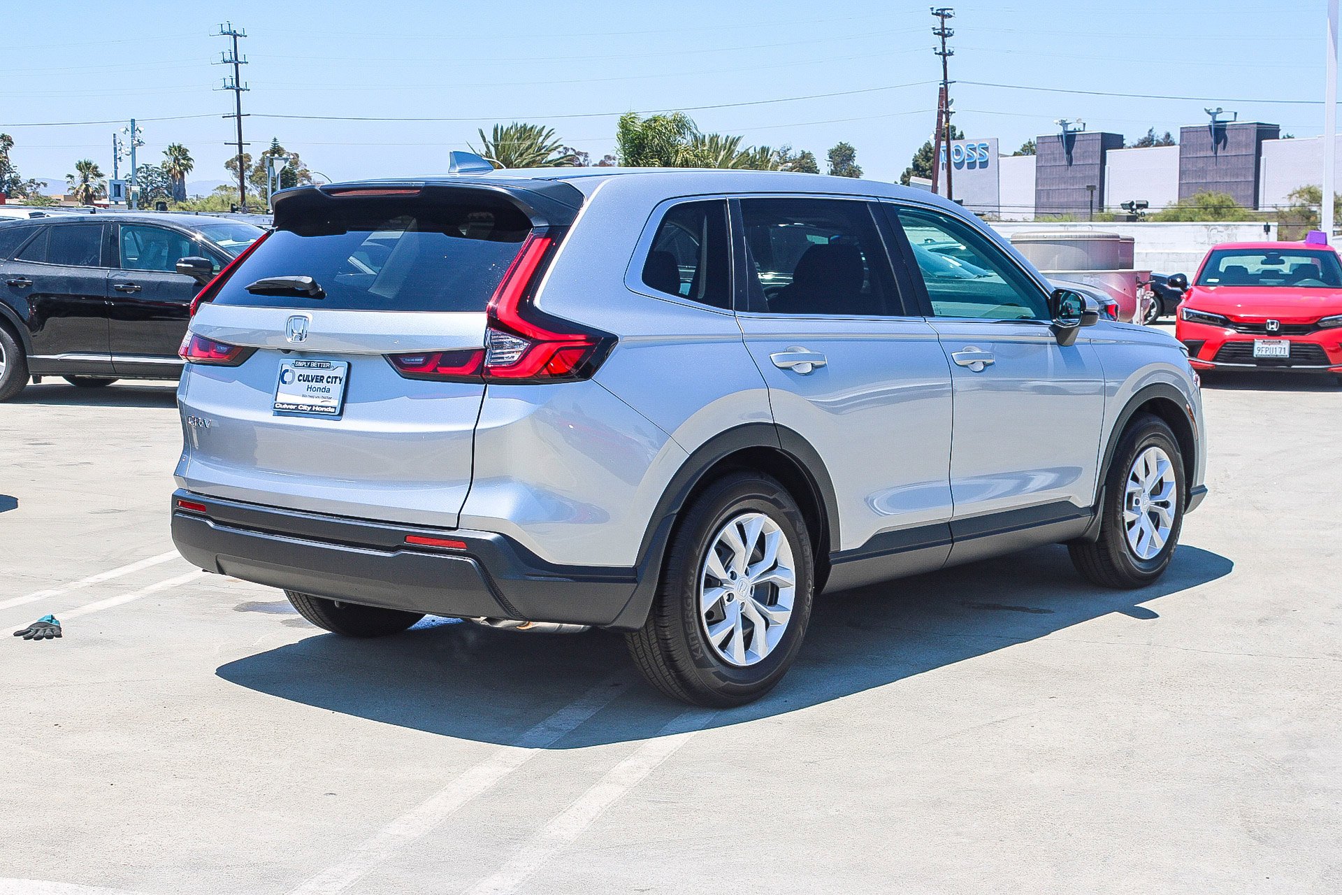 New 2026 Solar Silver Metallic Honda LX image 8