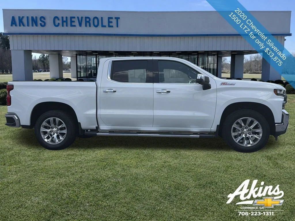 Certified Used 2020 SUMMIT WHITE Chevrolet LTZ image 7