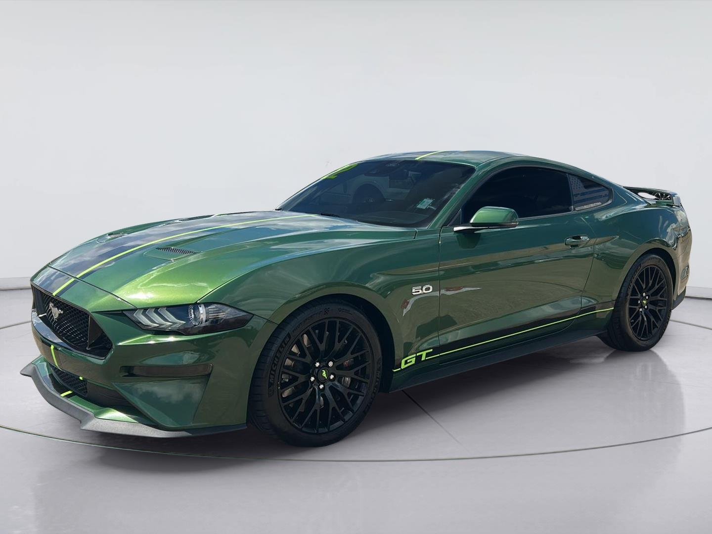 Used 2022 Eruption Green Ford GT Premium image 1