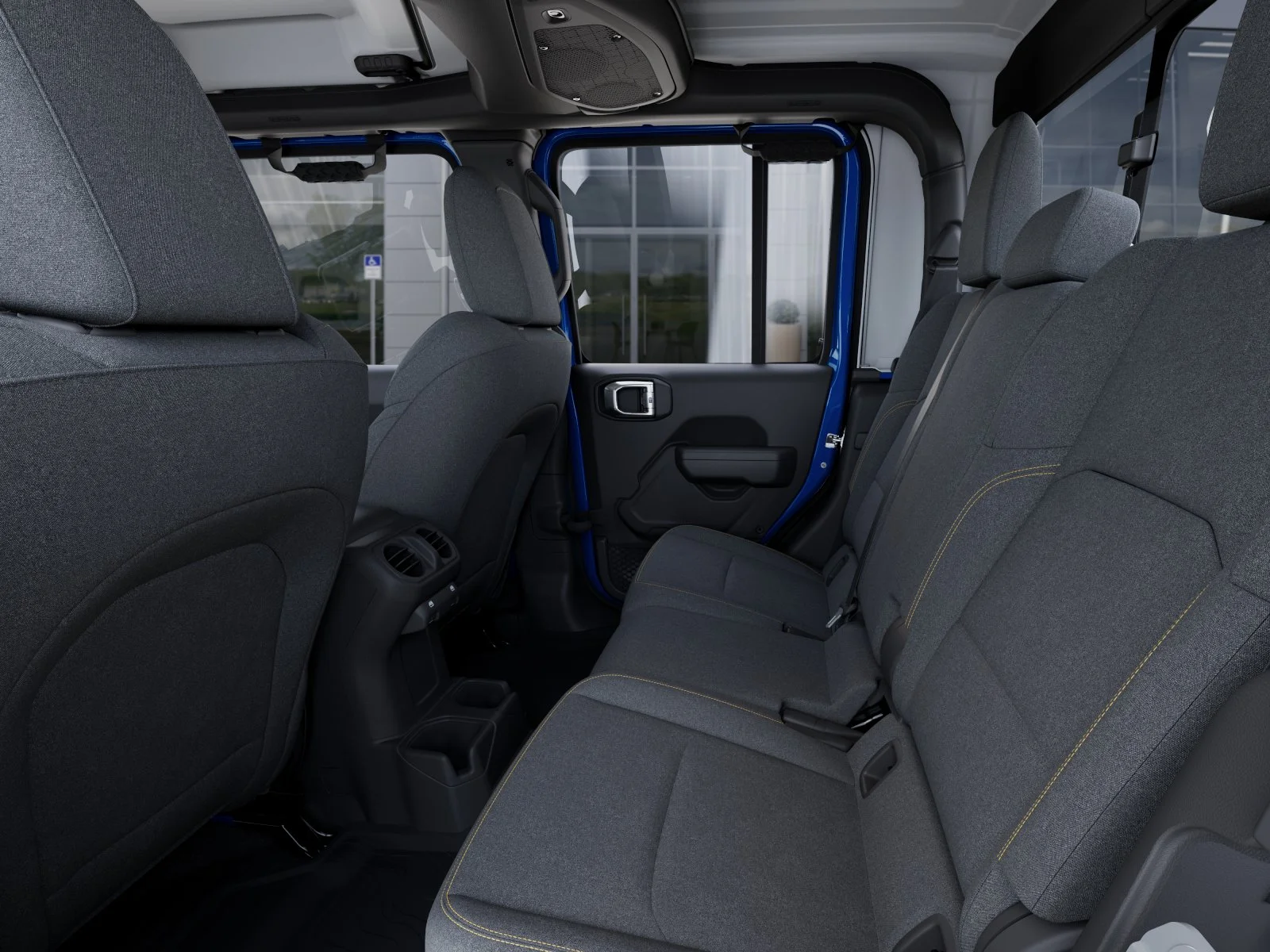 New 2025 Hydro Blue Pearl-Coat Exterior Paint Jeep Willys image 32