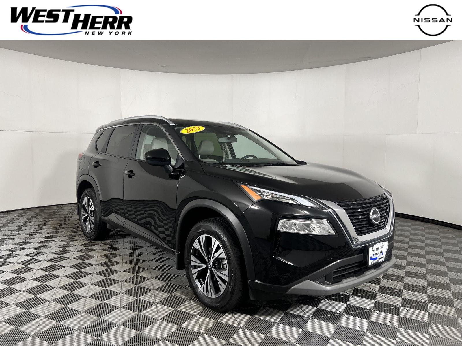 Used 2023 Super Black Nissan SV image 1