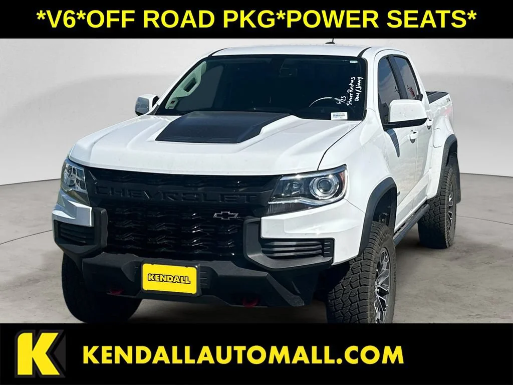 Used 2021 SUMMIT WHITE Chevrolet 4WD ZR2 image 1