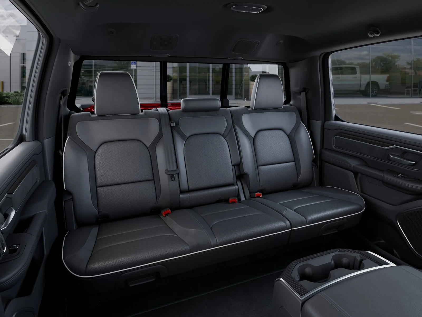 New 2026 Molten Red Pearl-Coat Exterior Paint RAM Laramie image 15