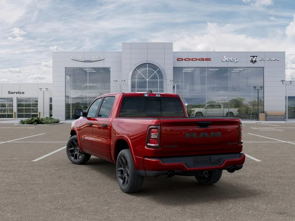 New 2026 Molten Red Pearl-Coat Exterior Paint RAM Laramie image 3