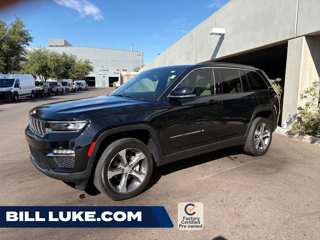 Certified Used 2024 Black Jeep Limited image 1