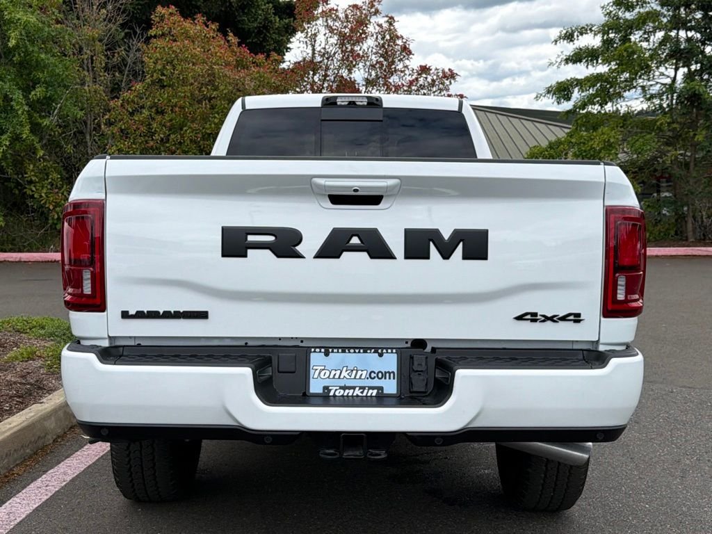 New 2026 Bright White Clear-Coat Exterior Paint RAM Laramie image 6