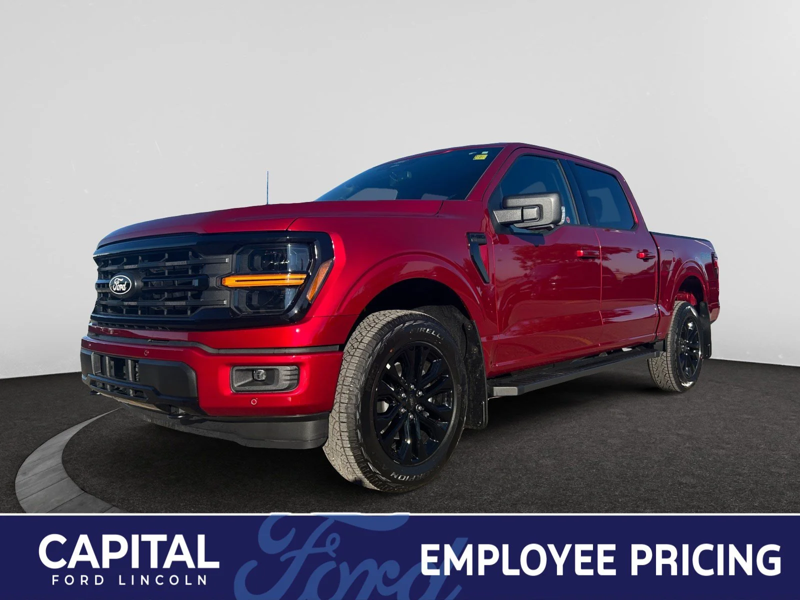 New 2026 Ruby Red Metallic Tinted Clearcoat Ford XLT image 1
