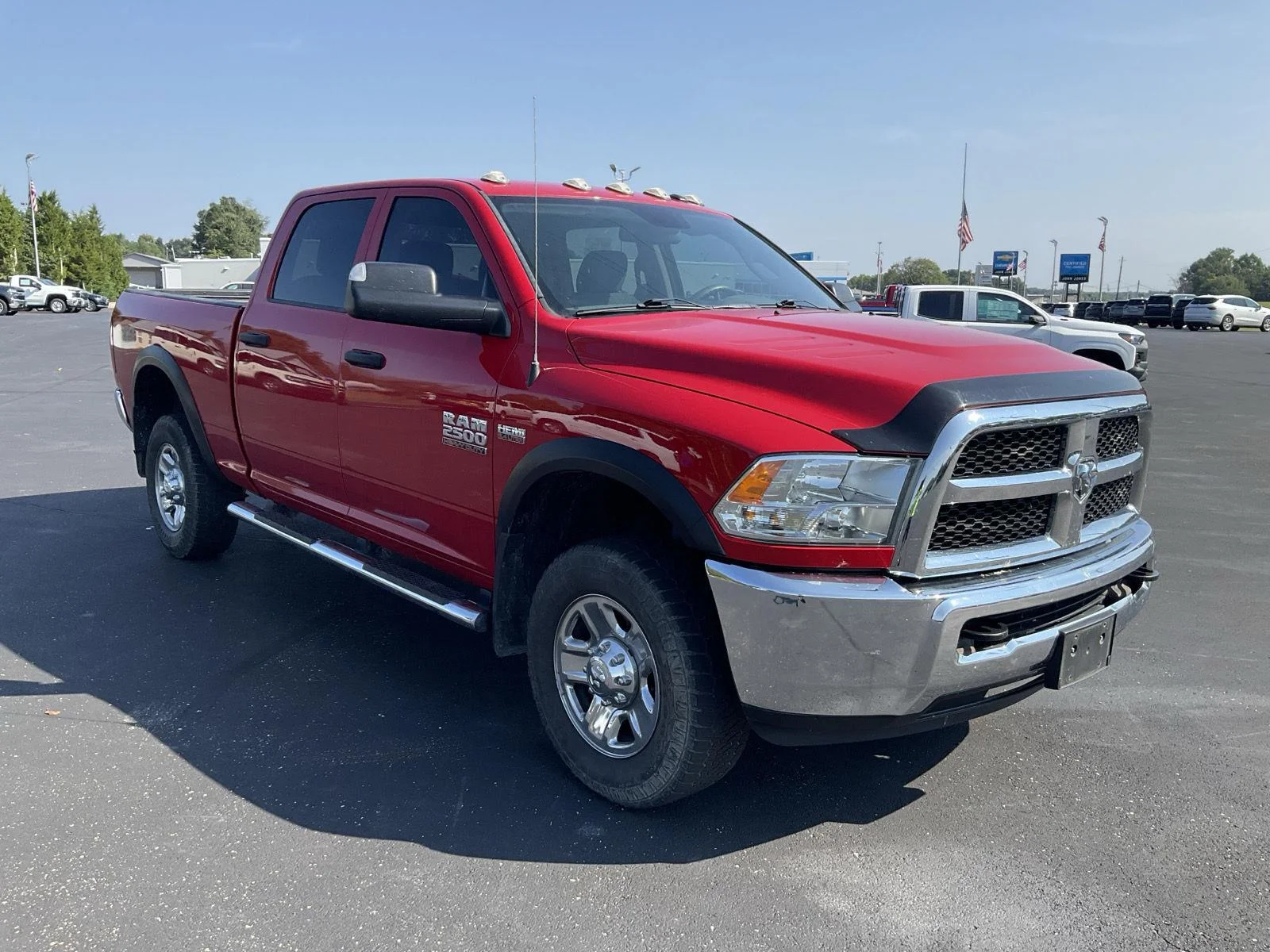 Used 2018 Flame Red Clearcoat Ram Tradesman image 3