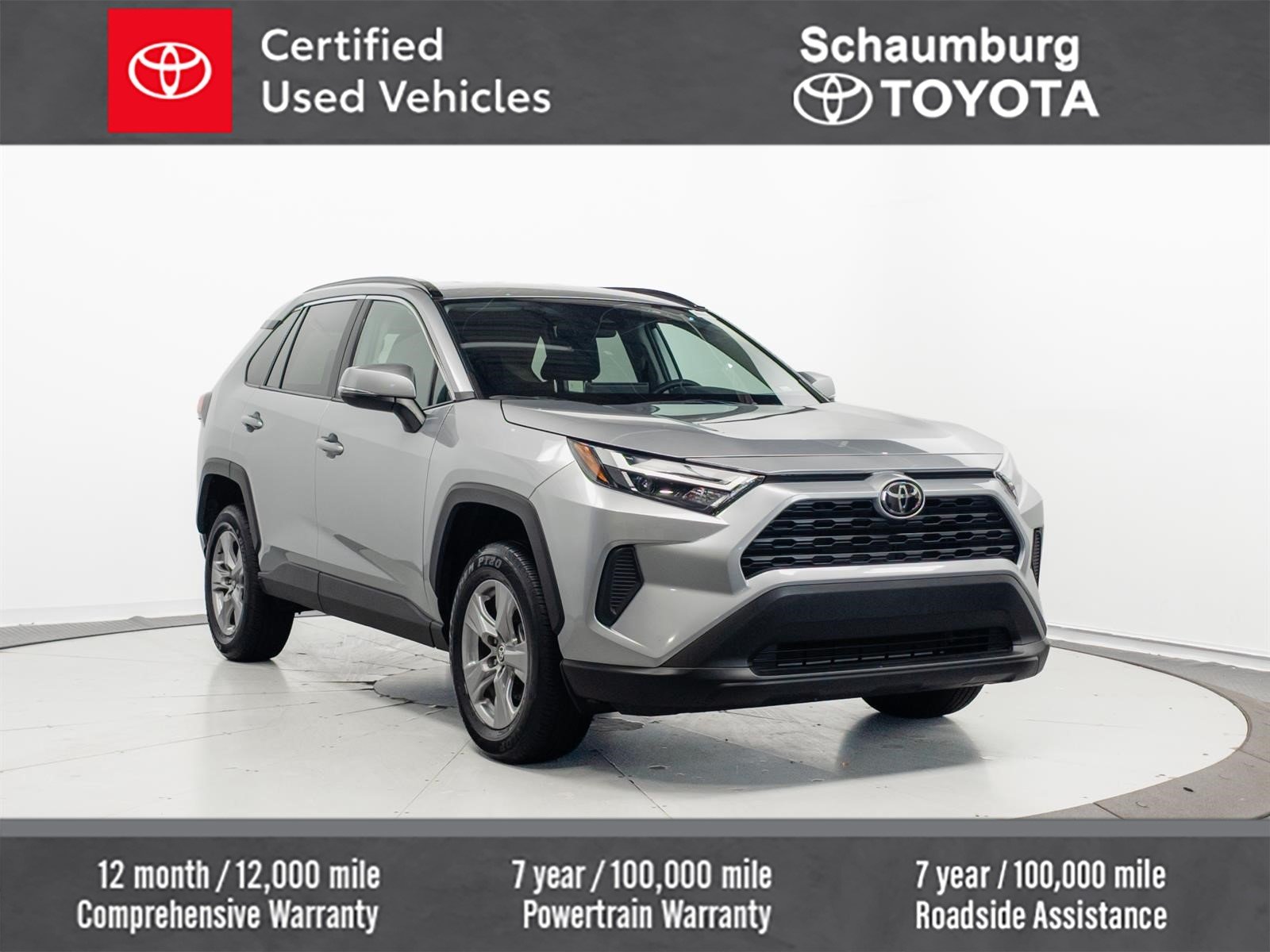 Certified Used 2025 Silver Toyota XLE image 1
