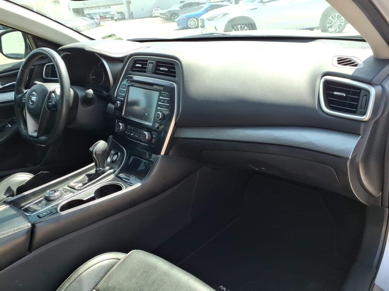 2017 Nissan Maxima SL White at Delta Auto Alliance