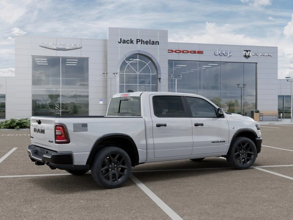 New 2026 Bright White Clear-Coat Exterior Paint RAM Laramie image 4