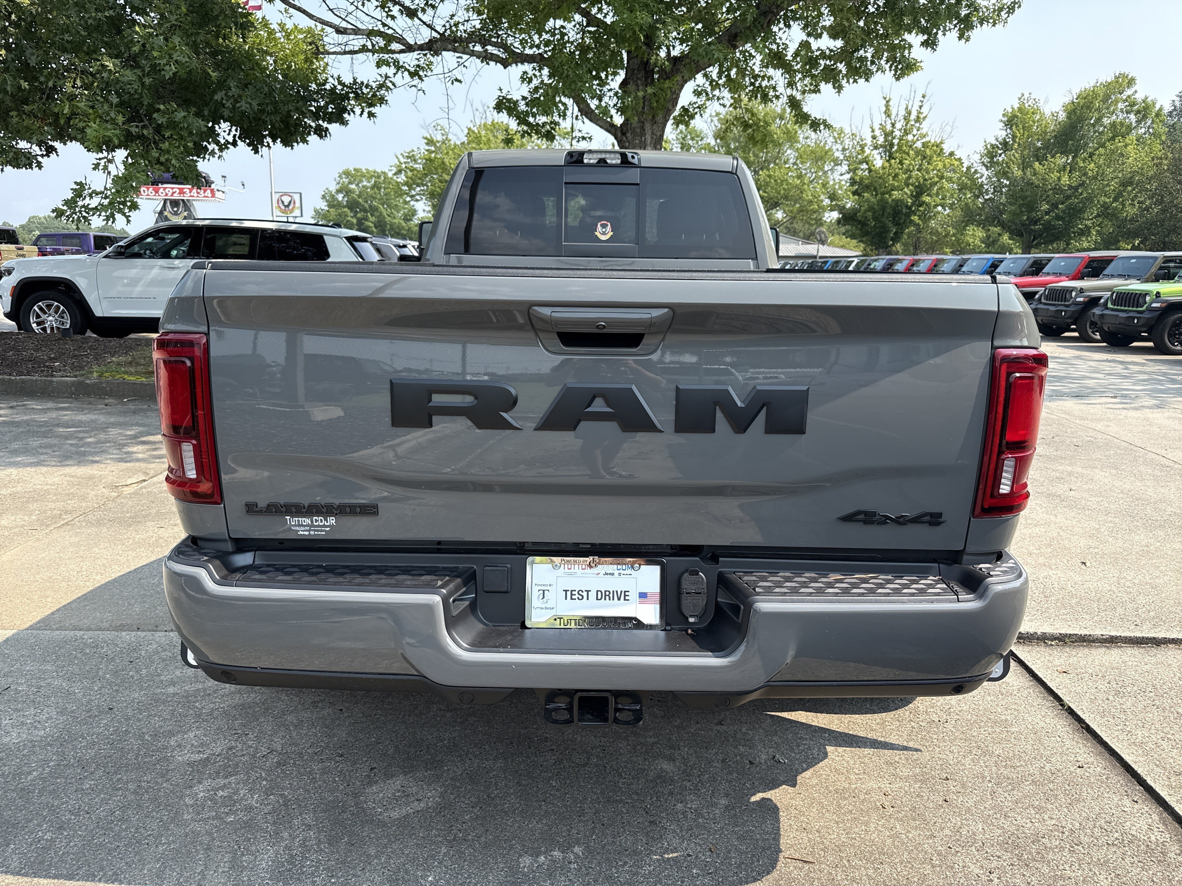 New 2026 Ceramic Gray Clearcoat RAM Laramie DRW / DUALLY image 6