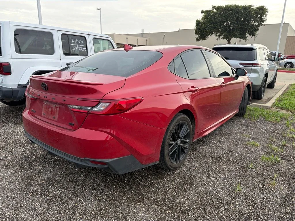 Used 2025 Red Toyota SE image 4