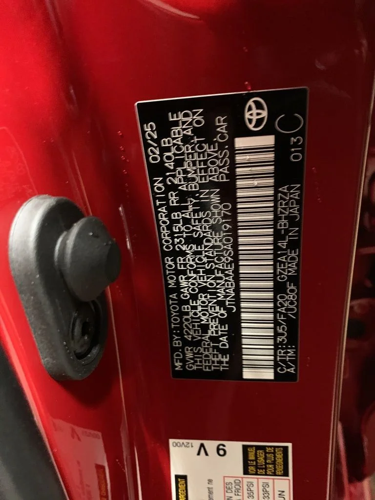 Used 2025 Red Toyota Core image 31