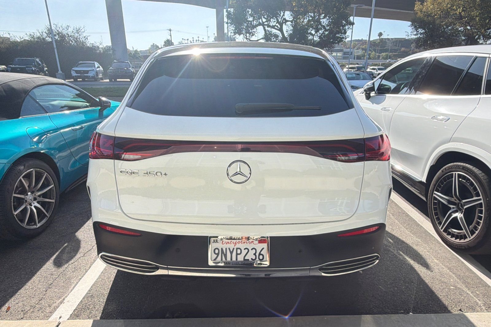 Certified Used 2024 White/off-white Mercedes-Benz 350+ SUV image 10