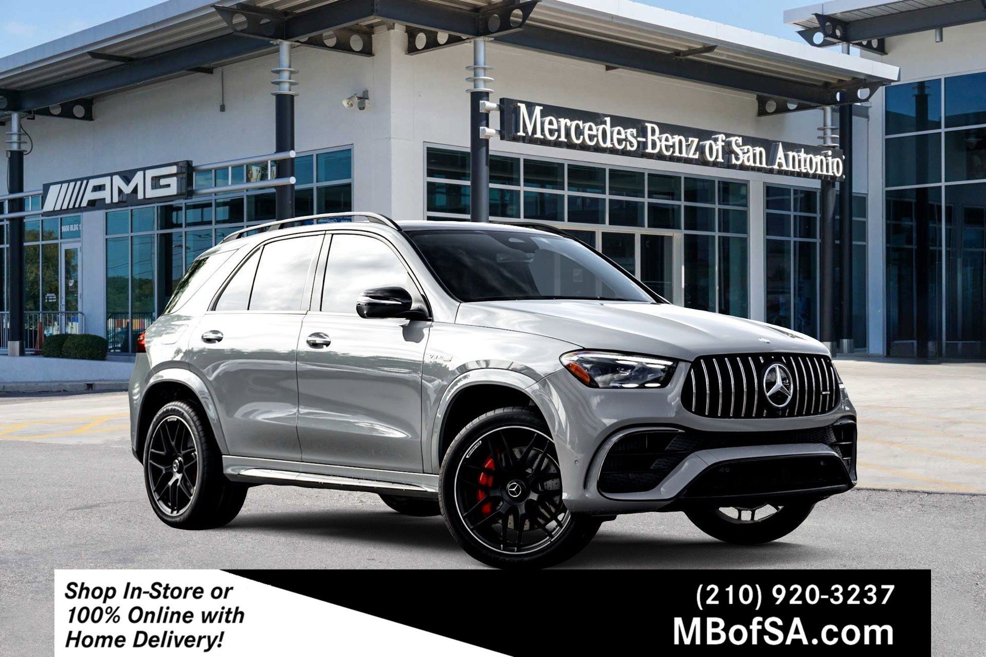New 2025 MANUFAKTUR Alpine Grey Mercedes-Benz AMG® GLE 63 S 4MATIC+ SUV image 1