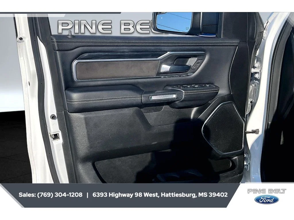 Used 2023 Ivory White Tri-Coat Pearlcoat Ram Laramie image 18